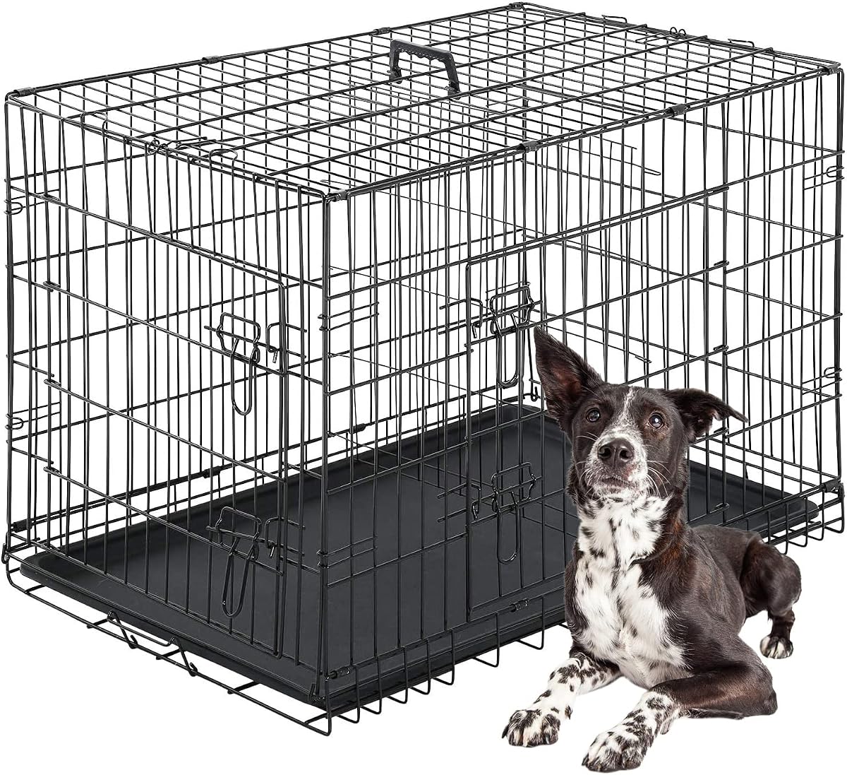 FDW 42″ Double-Door Dog Crate