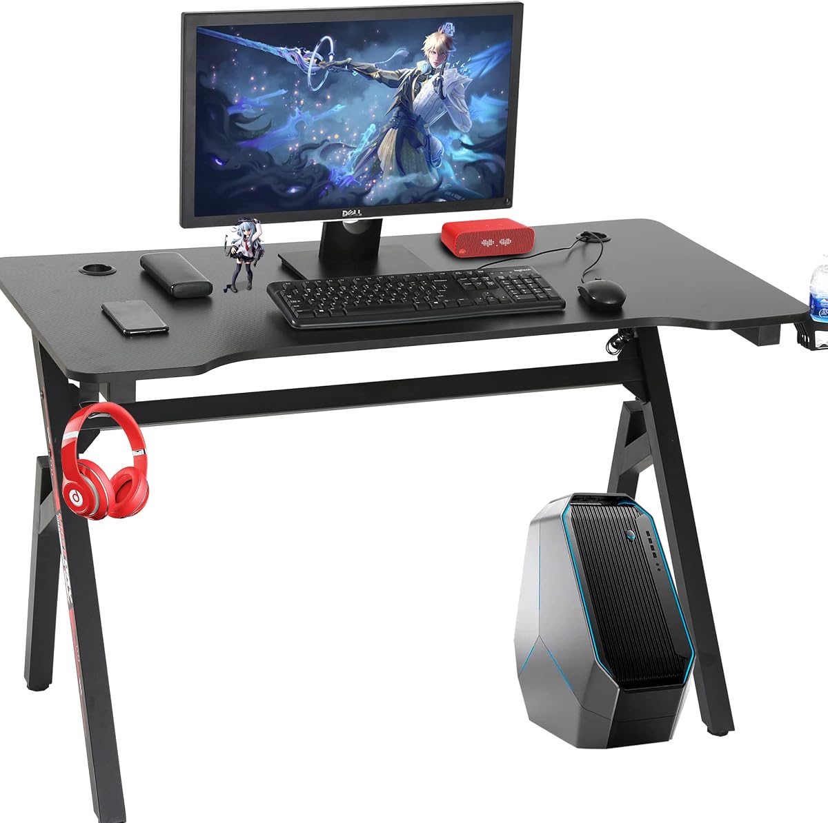 FDW 47" K-Shaped Gaming Desk