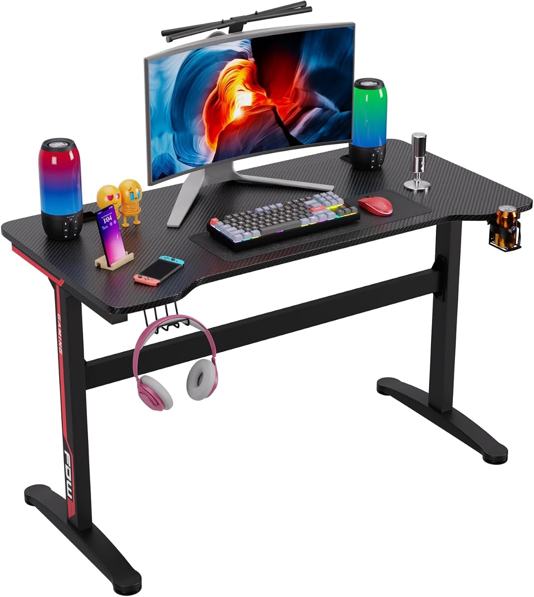 FDW 47" Racing-Style Gaming Desk