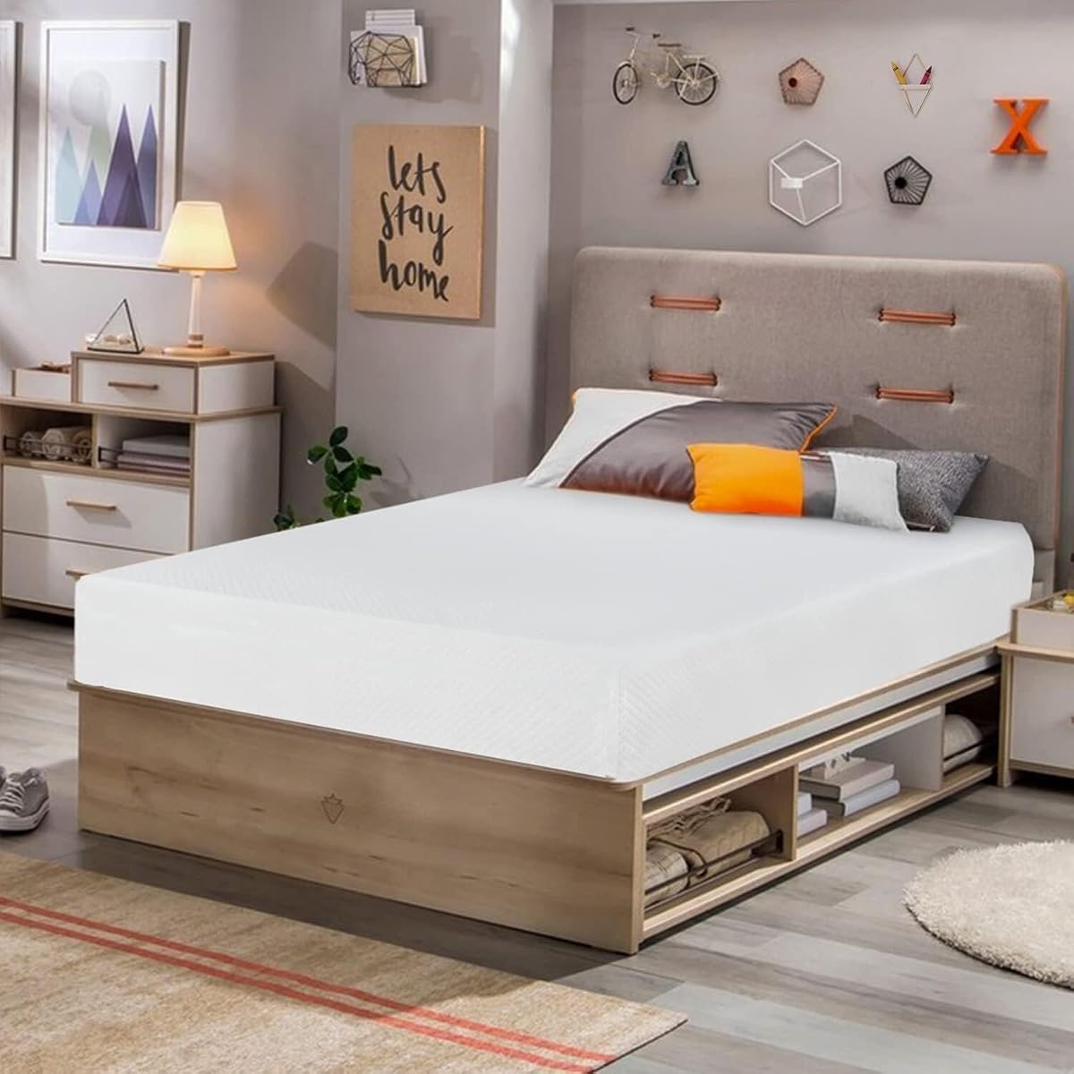 FDW 5″ Gel Foam Mattress · Twin